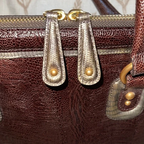 Brahmin leather bag with dust bag and care card - Picture 8 of 9